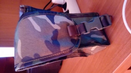 Vendo cartuchera de fusil HK G-36E reglamentaria del Ejército Español. Fabricada por ALTUS. Estado NUEVO 02