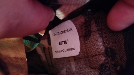 Vendo cartuchera de fusil HK G-36E reglamentaria del Ejército Español. Fabricada por ALTUS. Estado NUEVO 00