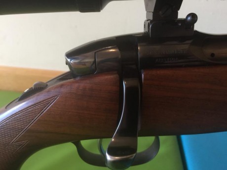 Vendo rifle Mannlicher Sbs 96 en calibre 270 win con gatillo pelo francés.
Perfecto de maderas y pavonados

Gastos 42
