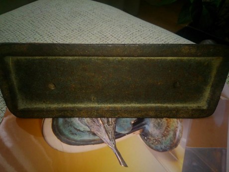 Hola. Vendo cañón con plataforma de base maciza de hierro fundido cuya finalidad no tengo ni idea. El 11