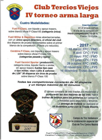 Un año de satisfacciones… 

El Club de Tiro Tercios Viejos, es uno de los clubs más activos y con más 00