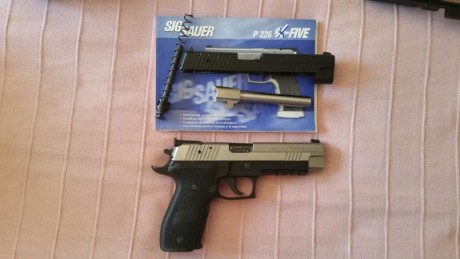 Hola a todos

Vendo Sig Sauer P226S X-FIVE All Round. El arma se encuentra en Pontevedra, tiene los dos 00