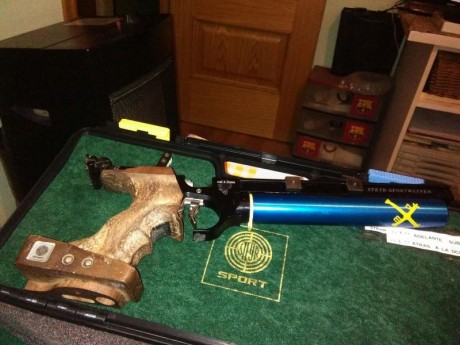 Muy buenas chavales!!!! Pongo en venta mi pistola marca Steyr, Mod. Lp10 en buenas condiciones, ligeramente 01