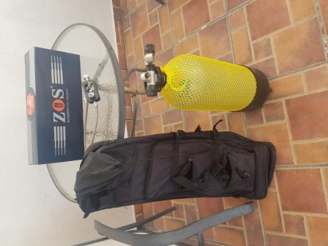 Se vende cometa lynx mk2, calibre 5, 5 con factura y garantía, incluye visor ZOS 10-40X50E, botella de 00