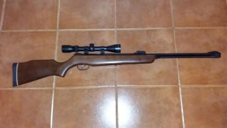 vendo por no usar. como nueva, sin oxido. es de cañon fijo y leva de carga. se ha cambiadso el muelle 01