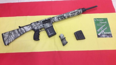 Sin apenas uso.Arma muy poco común.Es una delicia tirar con ella,por su contenido retroceso y su buena 00