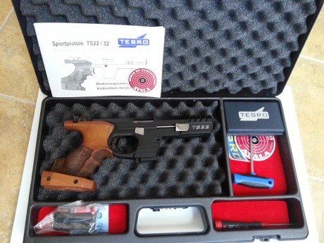 Vendo pistola nueva de fabricacion Alemana, de competición, Marca Tesro Modelo TS 22 3 PRO calibre .22L
La 101