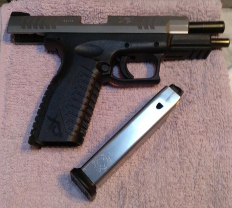 Vendo por falta de cupo HS Produkt XDM 9mm,4,5"
Pistola de fabricacion croata importada a EEUU por 01