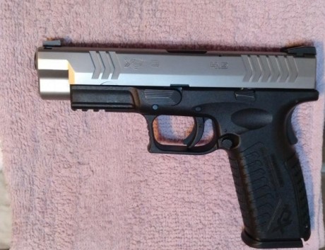 Vendo por falta de cupo HS Produkt XDM 9mm,4,5"
Pistola de fabricacion croata importada a EEUU por 00