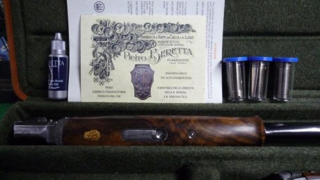 escopeta Beretta Guiubileo,cal,20 sin estrenar,impoluta,5 choques,la vende un amigo su teléfono es 634648938,vende 00