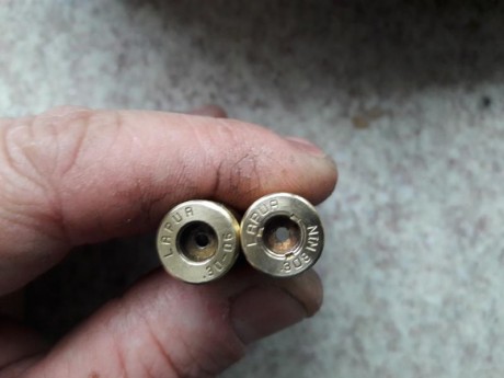 Buenas , tengo una duda sobre unas vainas del 308 que compre en este foro , en el alojamiento del piston 00