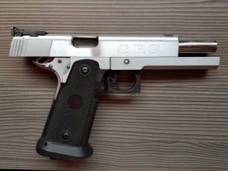 HOLA POR FALTA DE SITIO EN MI CUPO,PONGO A LA VENTA MI SPS CALIBRE 45,EL ARMA ESTA EN PERFECTO ESTADO,SI 00
