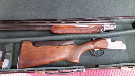 Escopeta beretta 686 Special, con cañones ventilados de 75 cm, una* y dos **, culata con lomo regulable 01