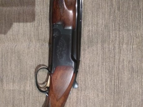 saludos

vendo superpuesta MIROKU BC  calibre 12/70 absolutamente impecable.  71 cm de cañón, ***/*, selector 01