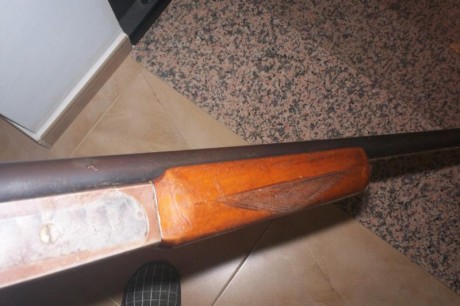 vendo escopeta monotiro lig calibre 14mm,desmontable (no plegable) en buen estado,no tiene oxidos,con 12