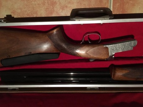 Hola, vendo aramberri modelo master con culata de zurdo, lomo regulable, 71 cm. de cañón y choques en 02