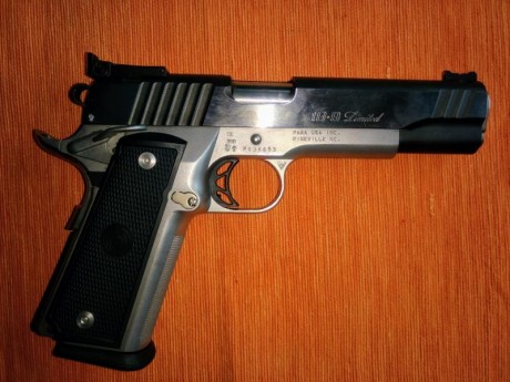 Para financiar un nuevo proyecto vendo esta Para Ordnance 18-9 Limited en 9mm.
Sin Caja, Punto de Fibra 00