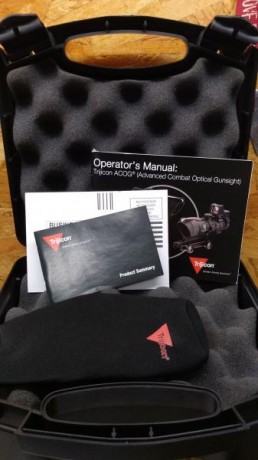 Pongo a la venta este visor ACOG 4x32, de la marca Trijicon. 
Vendido!!!
Gracias 11