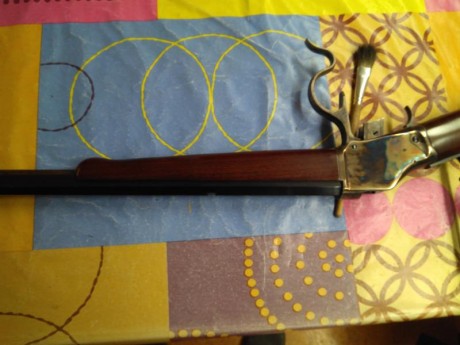 Tengo este rifle en calibre 45colt, un Hege-Uberti falling block 1885 High Wall, Una pieza jodidamente 11