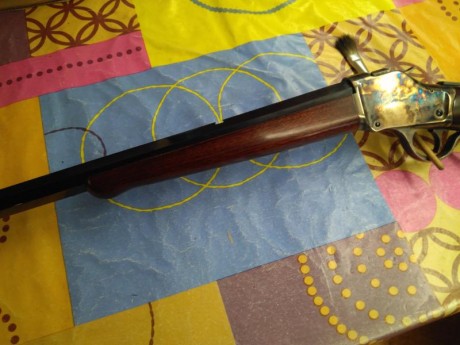 Tengo este rifle en calibre 45colt, un Hege-Uberti falling block 1885 High Wall, Una pieza jodidamente 31