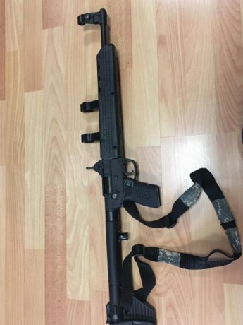 Por no usarla pongo en venta mi carabina Kel-Tec sub2000, generación 1. En muy buen estado.

Viene con:
-Cargador 02