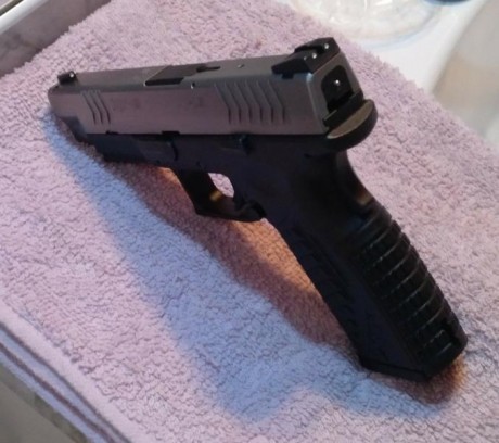 Vendo por falta de cupo HS Produkt XDM 9mm,4,5"
Pistola de fabricacion croata importada a EEUU por 161