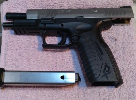 Vendo por falta de cupo HS Produkt XDM 9mm,4,5"
Pistola de fabricacion croata importada a EEUU por 170