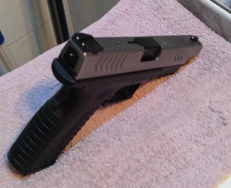 Vendo por falta de cupo HS Produkt XDM 9mm,4,5"
Pistola de fabricacion croata importada a EEUU por 00