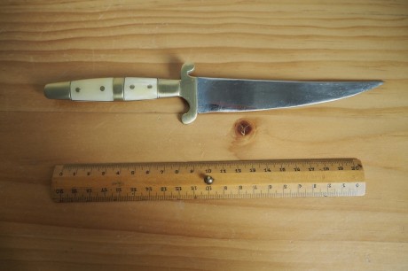 Antiguo cuchillo sastaguino (de la localidad de Sástago) restaurado. Del magnífico cuchillero aragonés 02