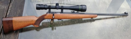 Sako P54 en perfecto estado con visor Bushnell 6*18-50 , muy buena agrupación , excelente con munición 10