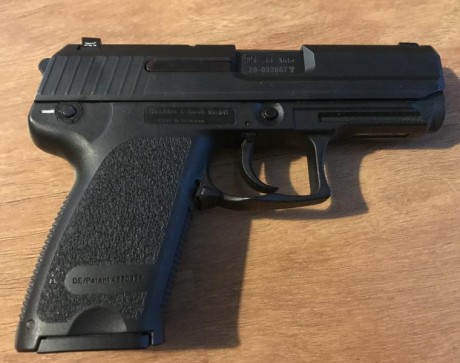 Buenas.

Vendo una fabulosa pistola HK USP Compact en el contundente Cal. 45 ACP.
Está pistola está prácticamente 01