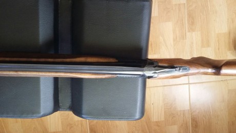 Un amigo me pasa esta escopeta que pone en venta. 
71 cm de cañon, 3 y 10 décimas
Recamaras 18,3 y el 10
