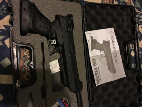 Vendo porno usar Pistola marca Zoraki modelo HP la más potente de todas con cañón extra largo la tengo 02