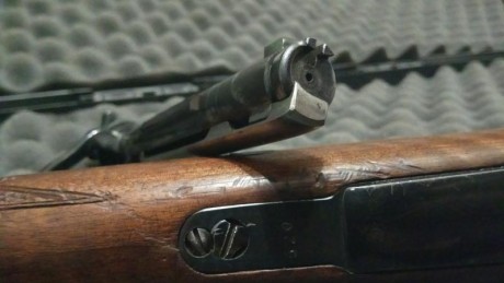Por dejar la afición un compañero vende el siguiente rifle 

Por lo visto se trata de un máuser 98 DWM 111