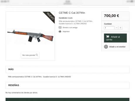 Muy buenas:

Hace unos meses vendí mi Saiga 12 a un compañero del foro y tras mucho esperar me ha "obligado" 70
