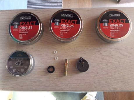 Vendo Fx Streamline calibre 6.35 mm,en madera de nogal,muy buen estado.Regulada.Muy precisa y muy potente 12