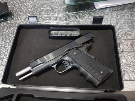Vendo norinco NP29 con 3 cargadores y equipo de muelles,muy pocos tiros y aún le quedan 9 meses de garantía.
Esta 00