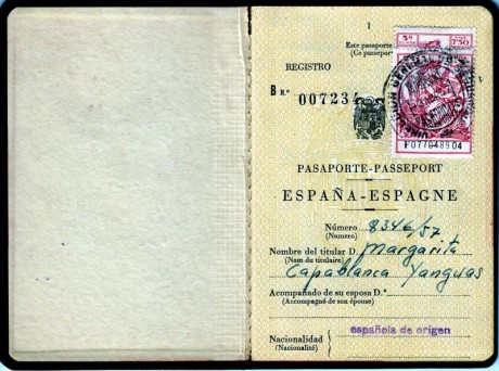  EN RECUERDO Y HOMENAJE A LOS QUE YA NO ESTÁN. 

Si pones en  GOOGLE   PASAPORTES EN LA MEMORIA  da igual 41