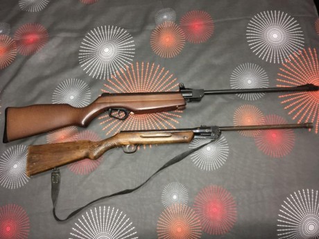 Vendo juntas una Ojmar Junior y una Gamo David DS. Están en buen estado, a la Gamo le falta la ruleta 01