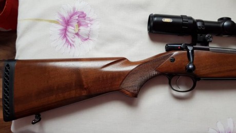 Bueno,pues pongo a la venta mi CZ 550 magnum en 458 wm que compré nuevo hace dos años y he tirado 11 tiros 12