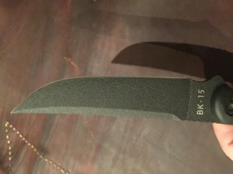 Pongo aquí para cambio un cuchillo KA-BAR BK15 procedente de mi colección. 
Absolutamente impecable, nunca 21