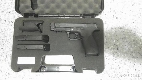 Vendo por no usar, calibre .45 ACP, menos de 200 disparos, guiada en F.
Estado impecable ,casi nueva.
Maletín, 00