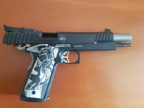 Vendo mi STI Target Master de 9mm por no usar.
Practicamente nueva,como se aprecia en las fotografias 01