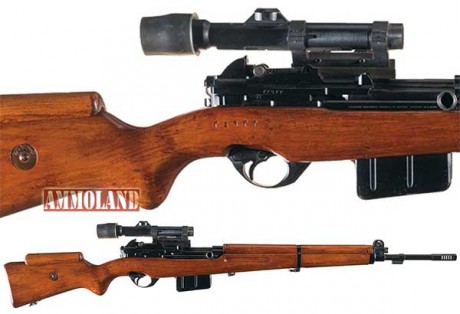 Se vende este rifle SAFN-49 Sniper originalmente 30-06, perteneciente a una pequeña partida transformada 120