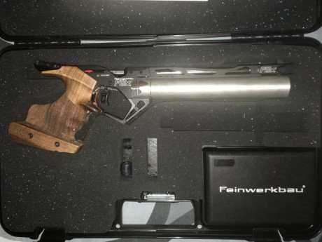 Vendo pistola Feinwerkbau P8X prácticamente nueva. Comprada a Chano en diciembre de 2017, aunque la bombona 00