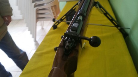 por motivos personales vendo mi gran carabina monotiro anschuz 1813 con cañon supermacht 54
carabina  01