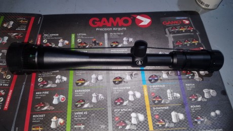 Se vende visor seminuevo tasco target 6 x 24 - 42 con paralelaje delantero de 15 a infinito.

Precio 99 00