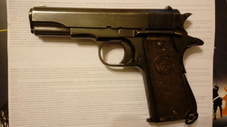Hola, las pistolas LLAMA Gabilondo y Cia. que en los años 30 comercializó el armero Cristóbal Tauler con 00