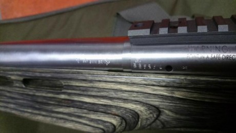 SE VENDE
Rifle FCLAS OPEN Savage Accion 12.
Calibre 6mmBR.
Cañon pesado BENCHMARK 
Rail incluido de 20 20