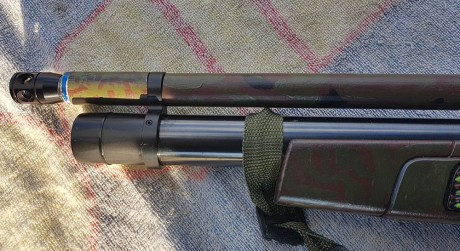 Hola.

Un amigo del club de tiro, El señor Cañadas, ha puesto a la venta su gamo coyote en 4,5mm y como 12